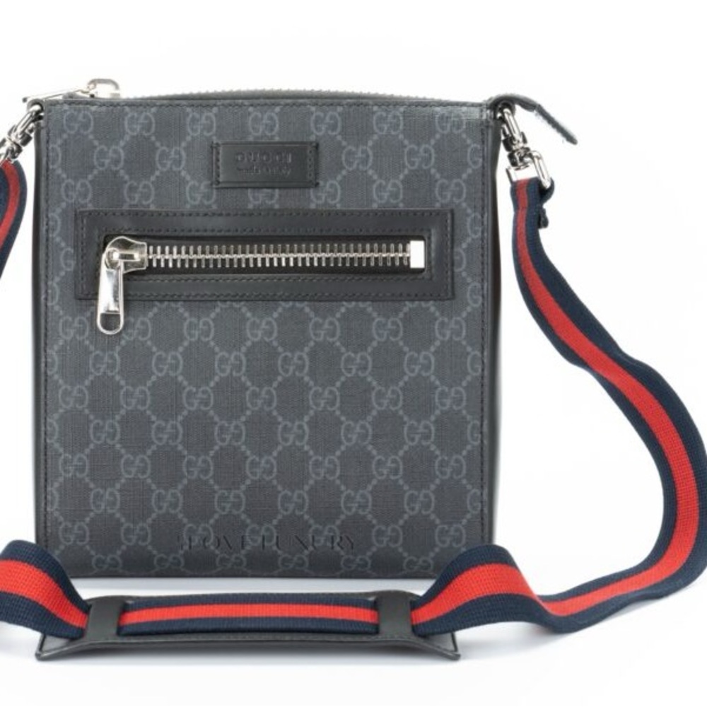 Gucci GG Black Small Messenger Bag. NWT. - Picture 2 of 3